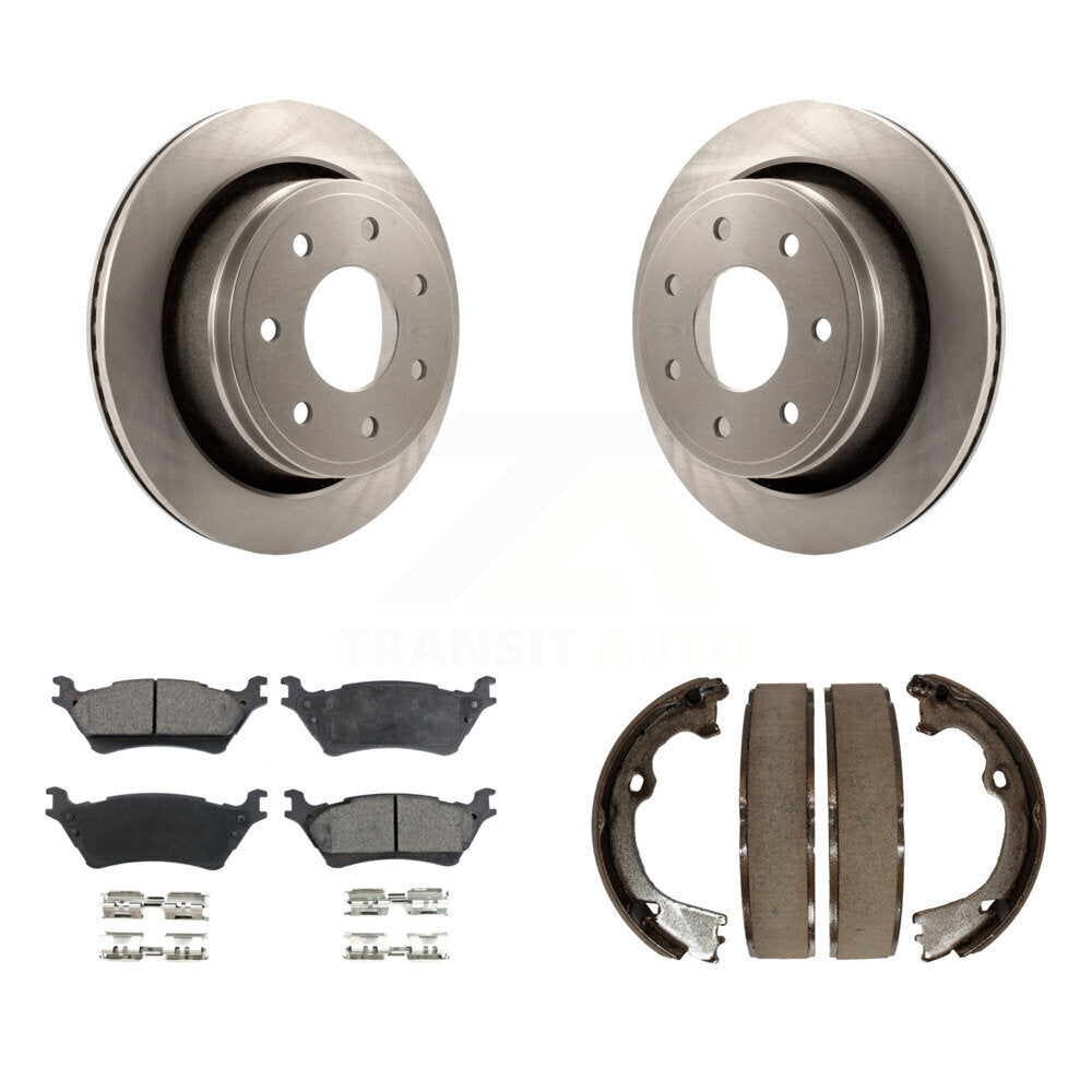 [Arrière] Disque et plaquette de frein pour 12-14 Ford F-150 With 7 Lug Wheels K8T-105495