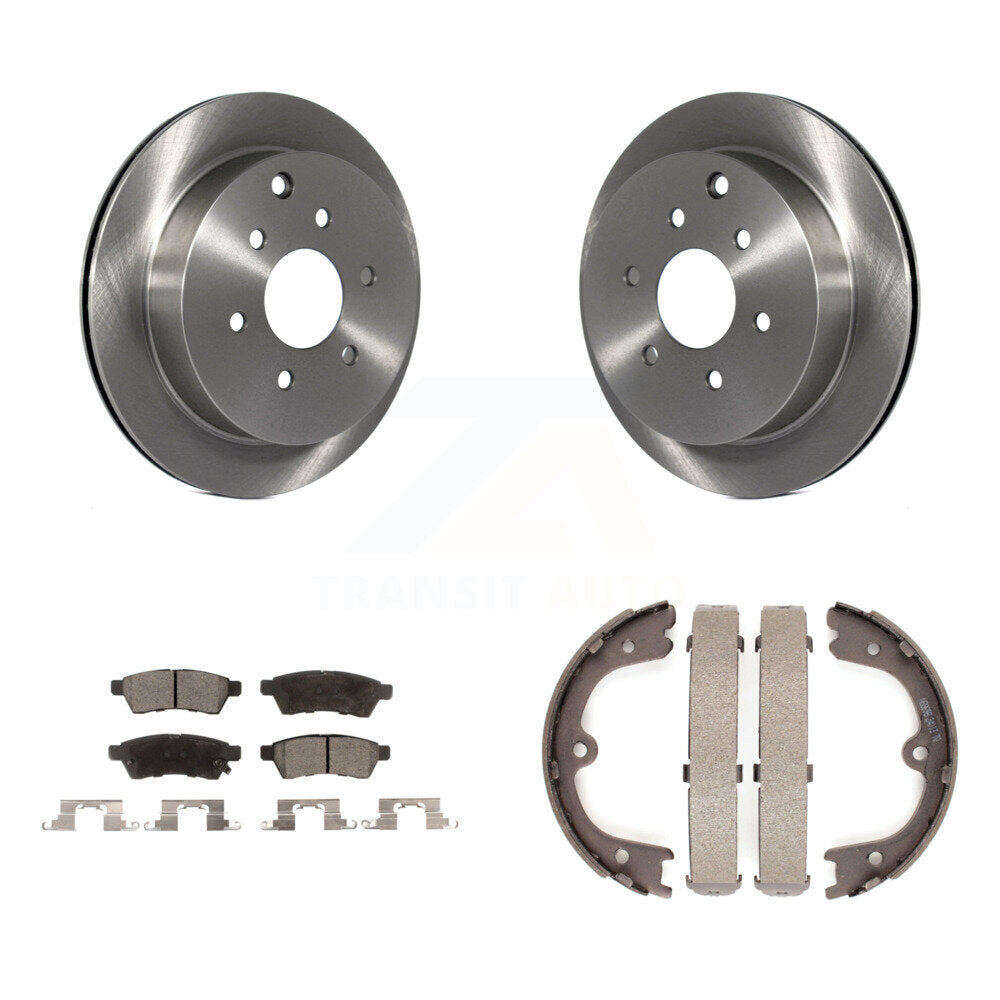 [Arrière] Disque et plaquette de frein pour Nissan Frontier Xterra K8T-105503