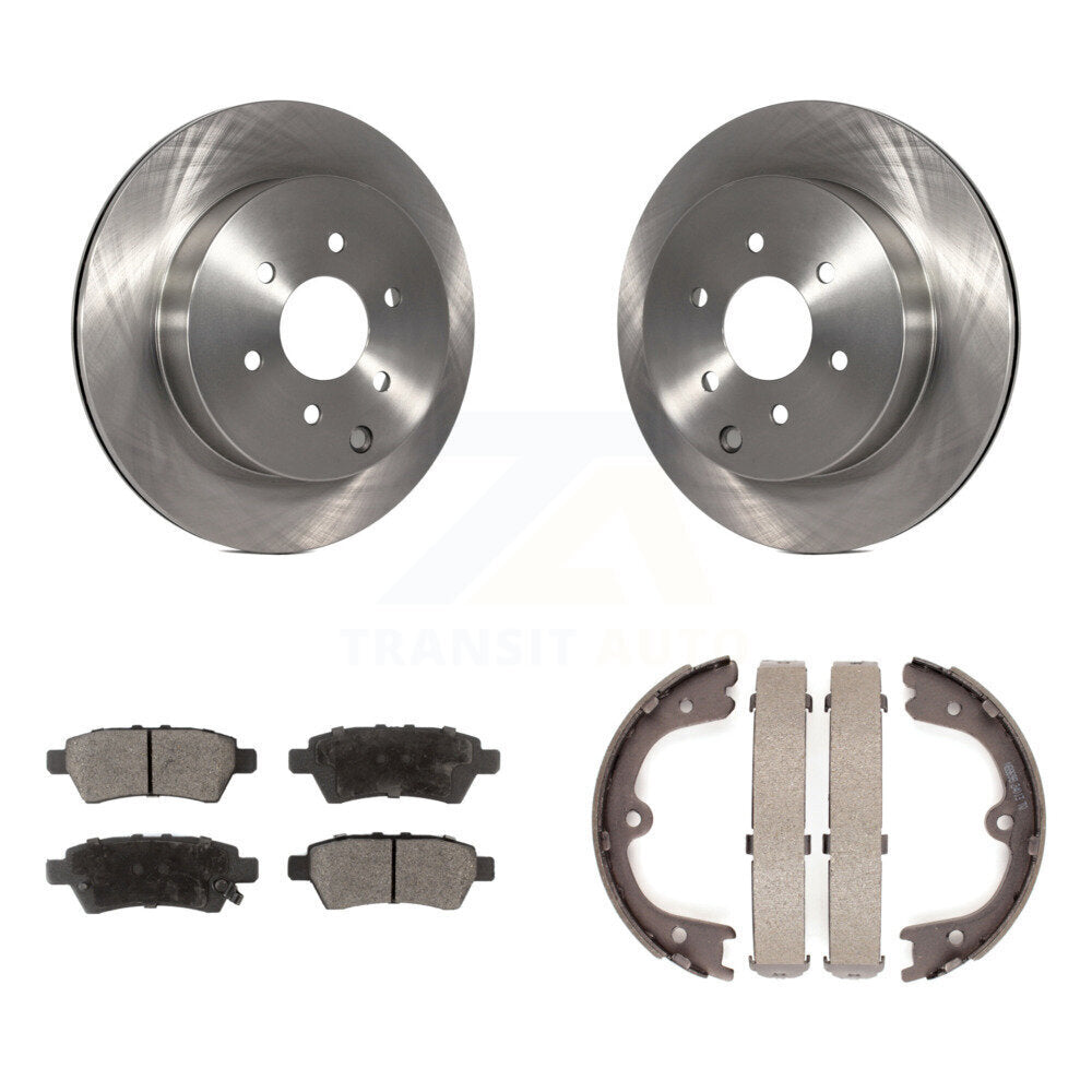 [Arrière] Disque et plaquette de frein pour 2005-2012 Nissan Pathfinder K8T-105504