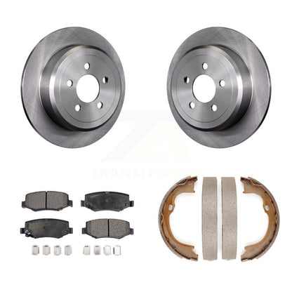 [Arrière] Disque et plaquette de frein pour Jeep Liberty Dodge Nitro K8T-105508