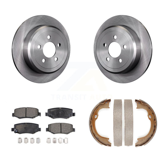[Arrière] Disque et plaquette de frein pour Jeep Liberty Dodge Nitro K8T-105508