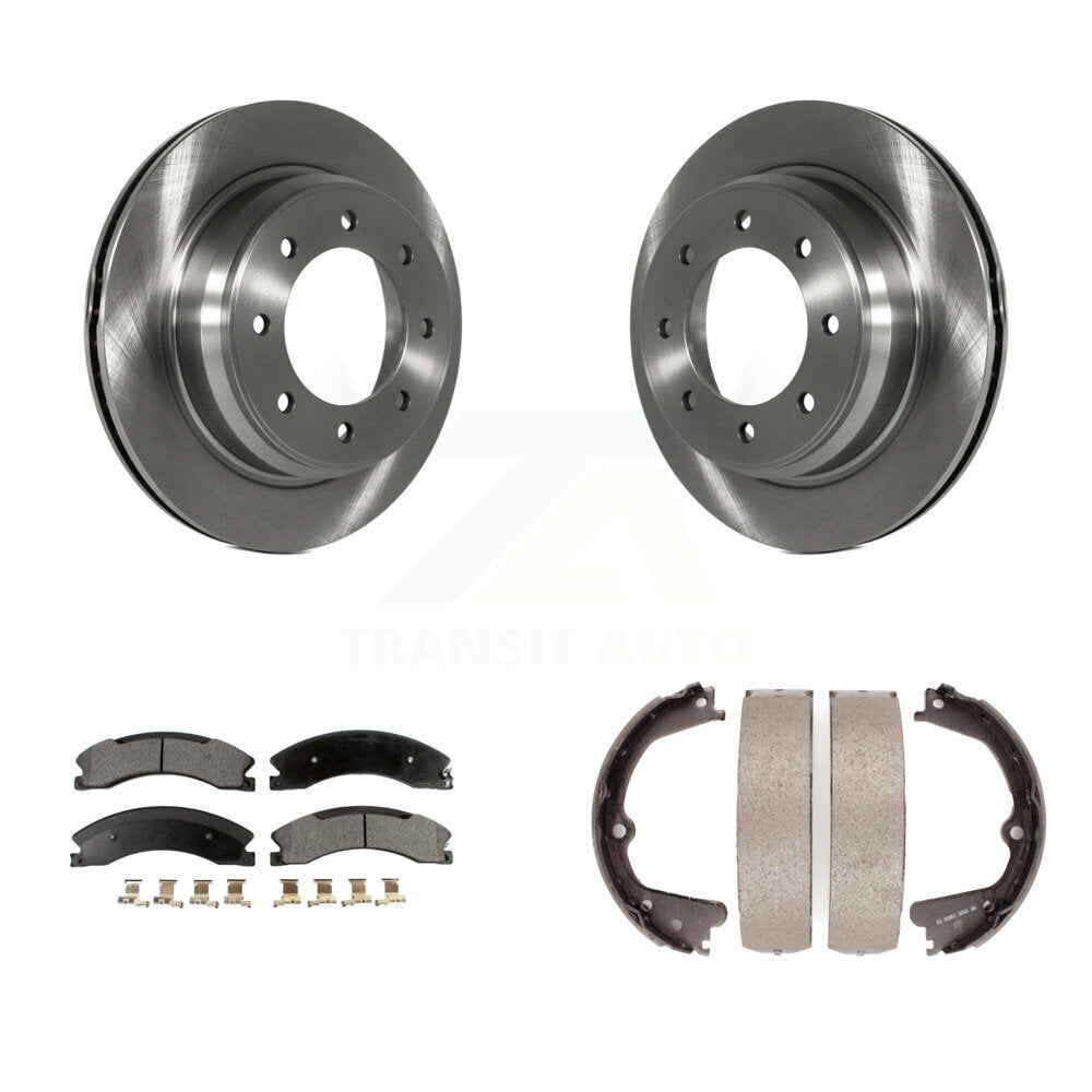 [Arrière] Disque et plaquette de frein pour 2012-2019 Nissan NV2500 NV3500 NV1500 K8T-105557