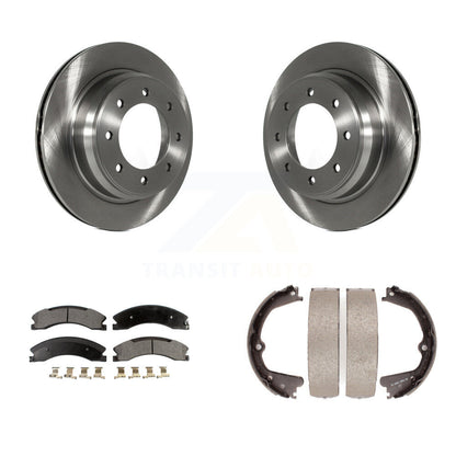 [Arrière] Disque et plaquette de frein pour 2012-2019 Nissan NV2500 NV3500 NV1500 K8T-105557