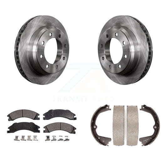 [Arrière] Disque et plaquette de frein pour Ford E-350 Super Duty E-250 E-150 K8T-105558