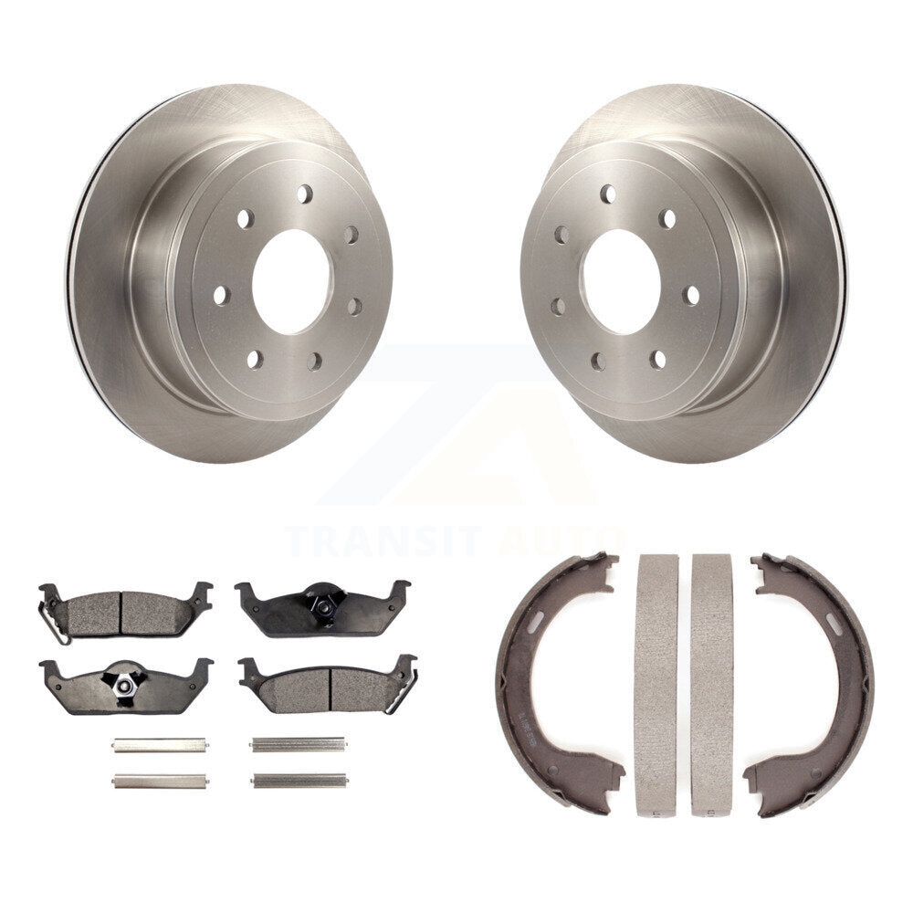 [Arrière] Disque et plaquette de frein pour 09-11 Ford F-150 With 7 Lug Wheels K8T-105564
