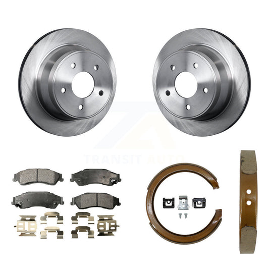 [Arrière] Disque et plaquette de frein pour Chevrolet GMC Blazer S10 Jimmy Sonoma K8T-105571
