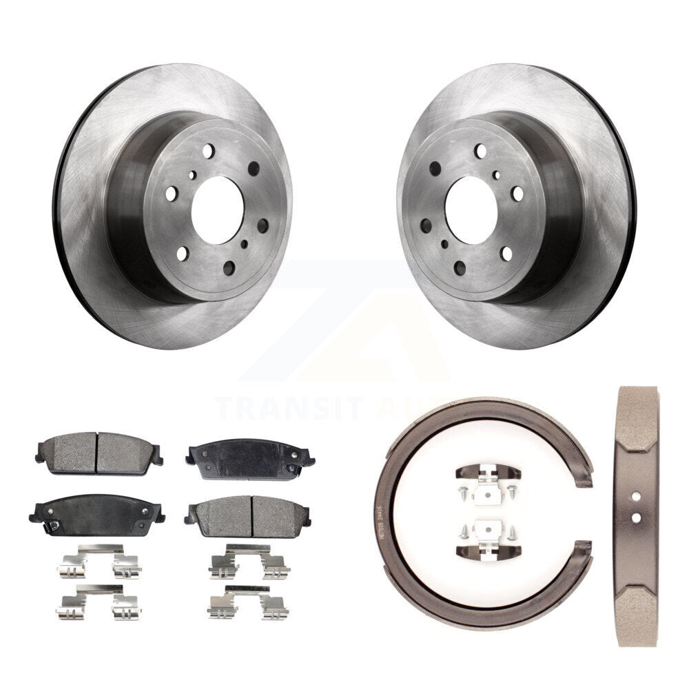 [Arrière] Disque et plaquette de frein pour Chevrolet GMC Sierra 1500 Silverado K8T-105580