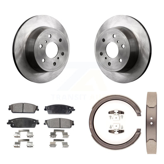 [Arrière] Disque et plaquette de frein pour Chevrolet GMC Sierra 1500 Silverado K8T-105580