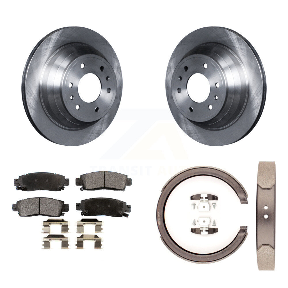 [Arrière] Disque et plaquette de frein pour Chevrolet GMC Trailblazer Envoy XL K8T-105581