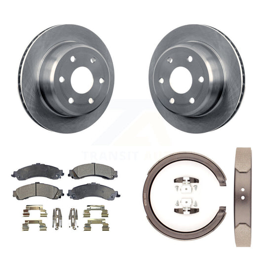 [Arrière] Disque et plaquette de frein pour Chevrolet GMC Silverado 1500 Sierra K8T-105582
