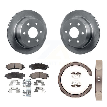 [Arrière] Disque et plaquette de frein pour Chevrolet GMC Silverado 1500 Sierra K8T-105583