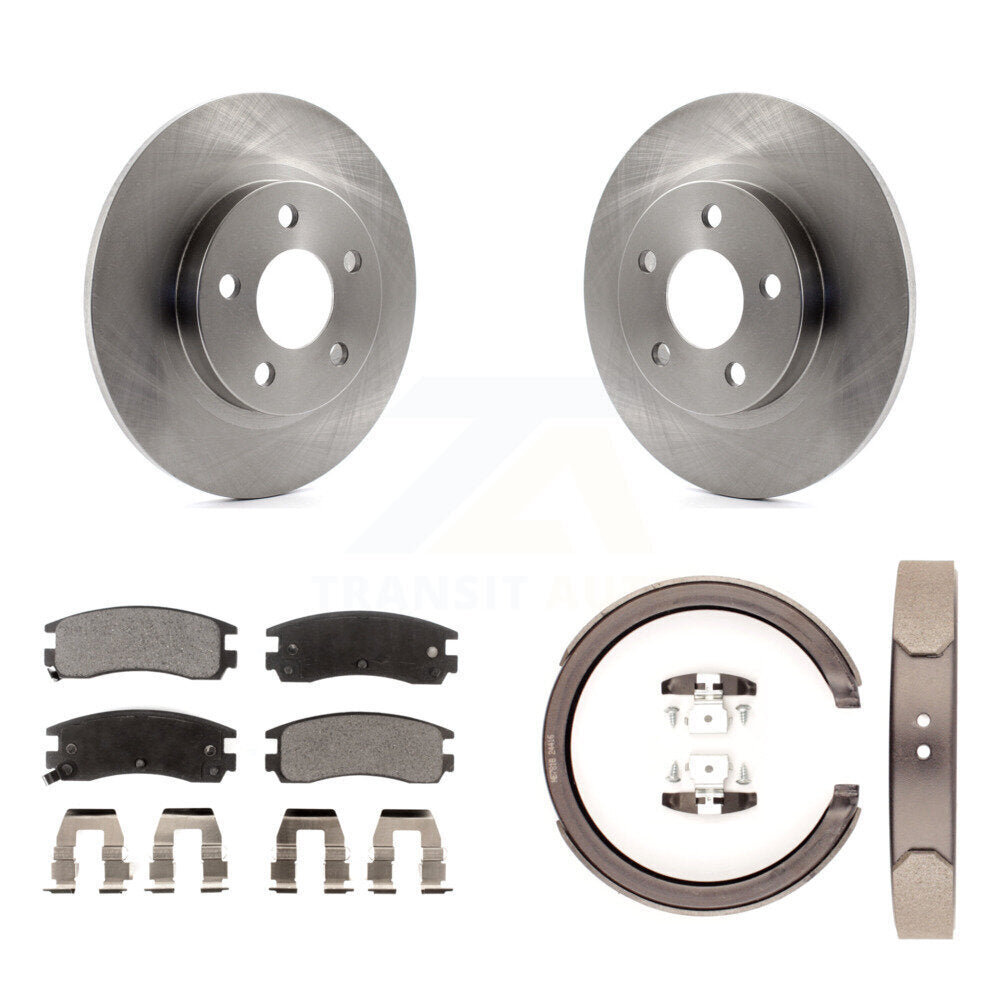 [Arrière] Disque et plaquette de frein pour Cadillac DeVille With 5 Lug Wheels K8T-105585