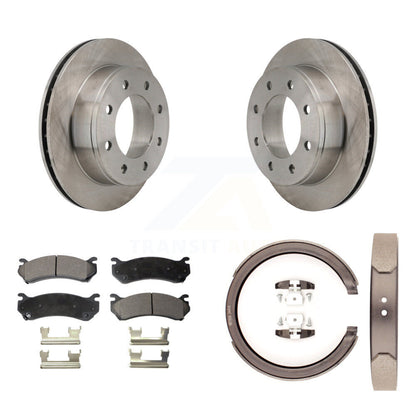 [Arrière] Disque et plaquette de frein pour GMC Chevrolet Silverado 1500 HD 2500 K8T-105588