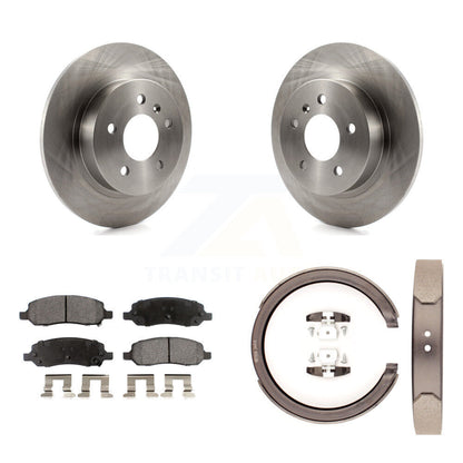 [Arrière] Disque et plaquette de frein pour 06-11 Cadillac DTS With 5 Lug Wheels K8T-105590