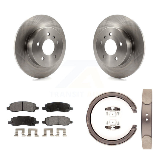 [Arrière] Disque et plaquette de frein pour 06-11 Cadillac DTS With 5 Lug Wheels K8T-105590