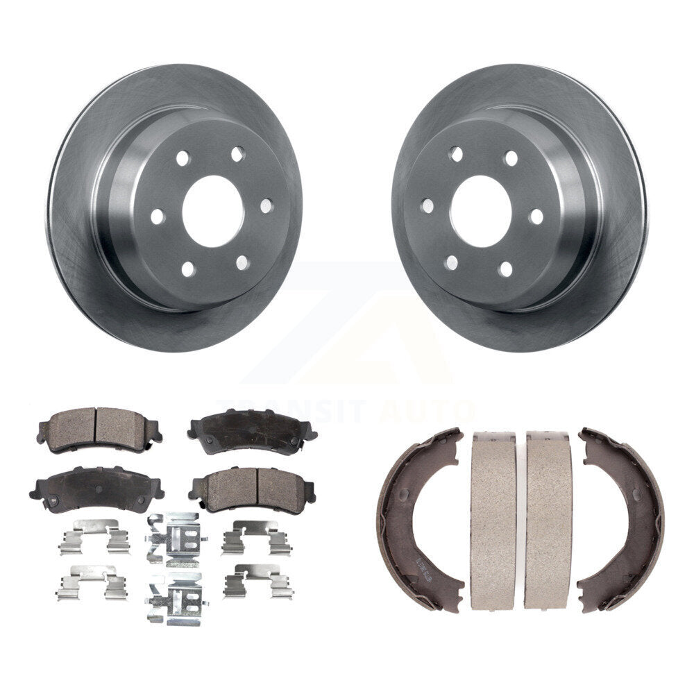 [Arrière] Disque et plaquette de frein pour Chevrolet Silverado 1500 GMC Sierra K8T-105592