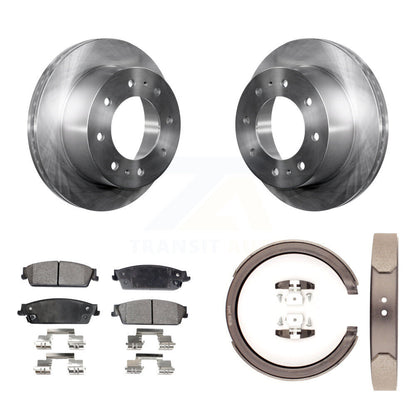 [Arrière] Disque et plaquette de frein pour 2011 Chevrolet Silverado 1500 Hybrid K8T-105596