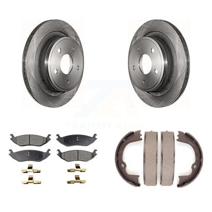[Arrière] Disque et plaquette de frein pour Ram 1500 Classic Dodge Chrysler Aspen K8T-105599