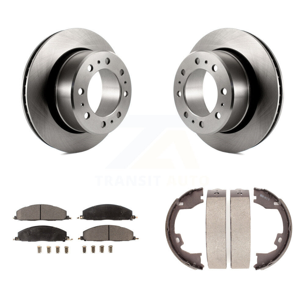 [Arrière] Disque et plaquette de frein pour Ram 3500 2500 1500 Dodge K8T-105600