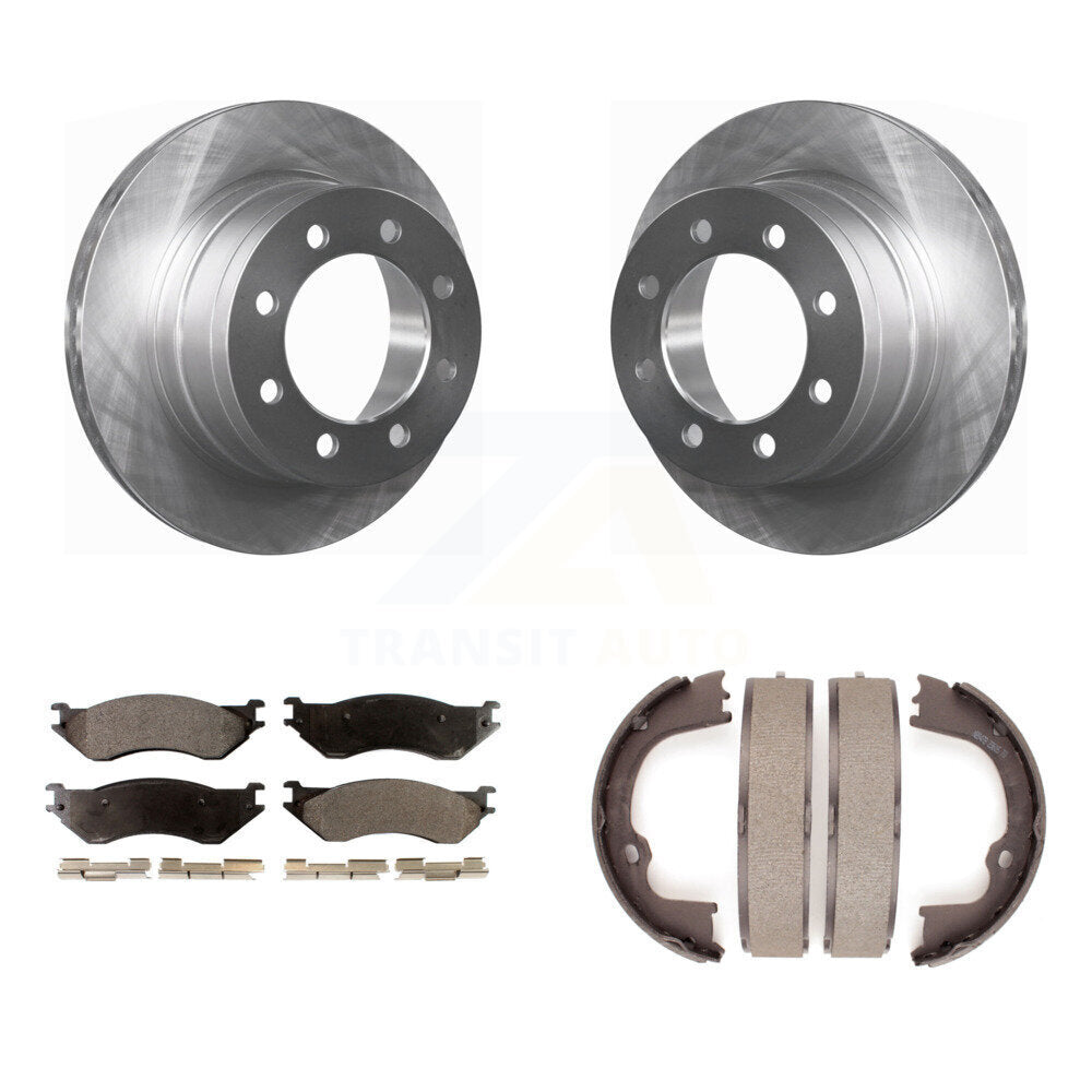 [Arrière] Disque et plaquette de frein pour 2007 Dodge Ram 1500 With 5 Lug Wheels K8T-105601