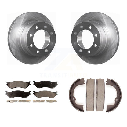 [Arrière] Disque et plaquette de frein pour 2007 Dodge Ram 1500 With 5 Lug Wheels K8T-105601