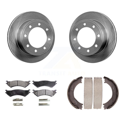 [Arrière] Disque et plaquette de frein pour Ford E-350 Super Duty E-250 Econoline K8T-105609