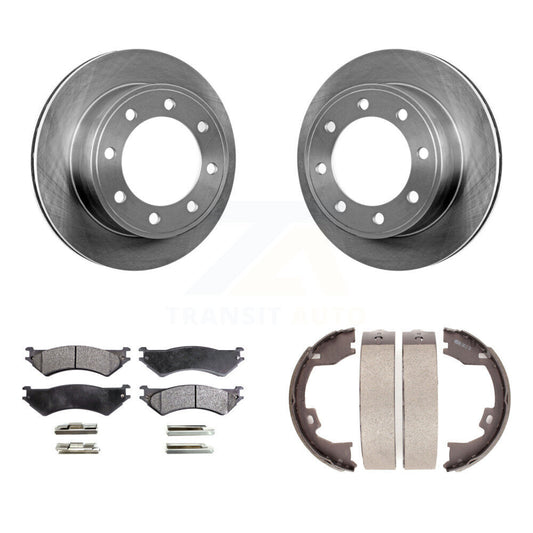 [Arrière] Disque et plaquette de frein pour Ford E-350 Super Duty E-250 E-150 K8T-105620