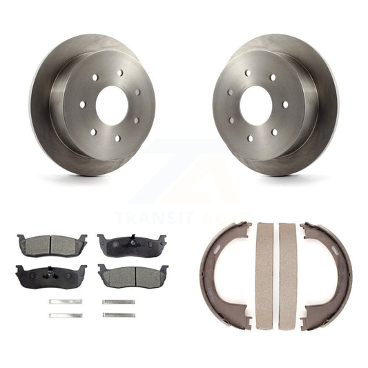 [Arrière] Disque et plaquette de frein pour Ford F-150 F-250 With 7 Lug Wheels K8T-105649