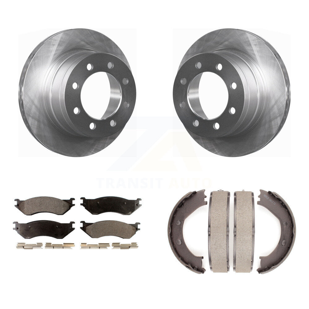 [Arrière] Disque et plaquette de frein pour 2008 Dodge Ram 1500 With 5 Lug Wheels K8T-105667