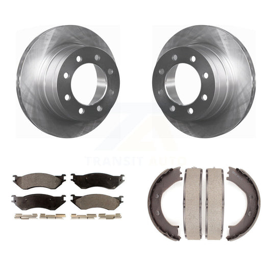 [Arrière] Disque et plaquette de frein pour 2008 Dodge Ram 1500 With 5 Lug Wheels K8T-105667
