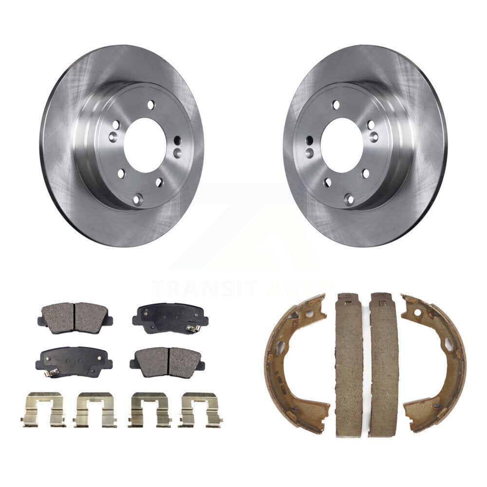 [Arrière] Disque et plaquette de frein pour Hyundai Sonata Kia Optima Azera K8T-105670