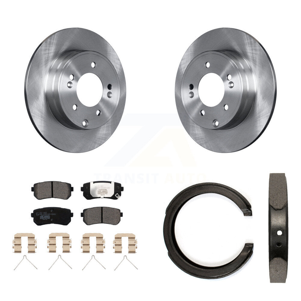 [Arrière] Disque et plaquette de frein pour Kia Optima With Manual Brake K8T-105672