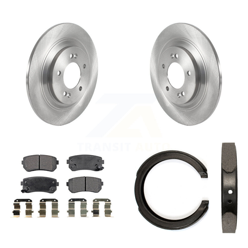 [Arrière] Disque et plaquette de frein pour Kia Cadenza With Manual Brake K8T-105676