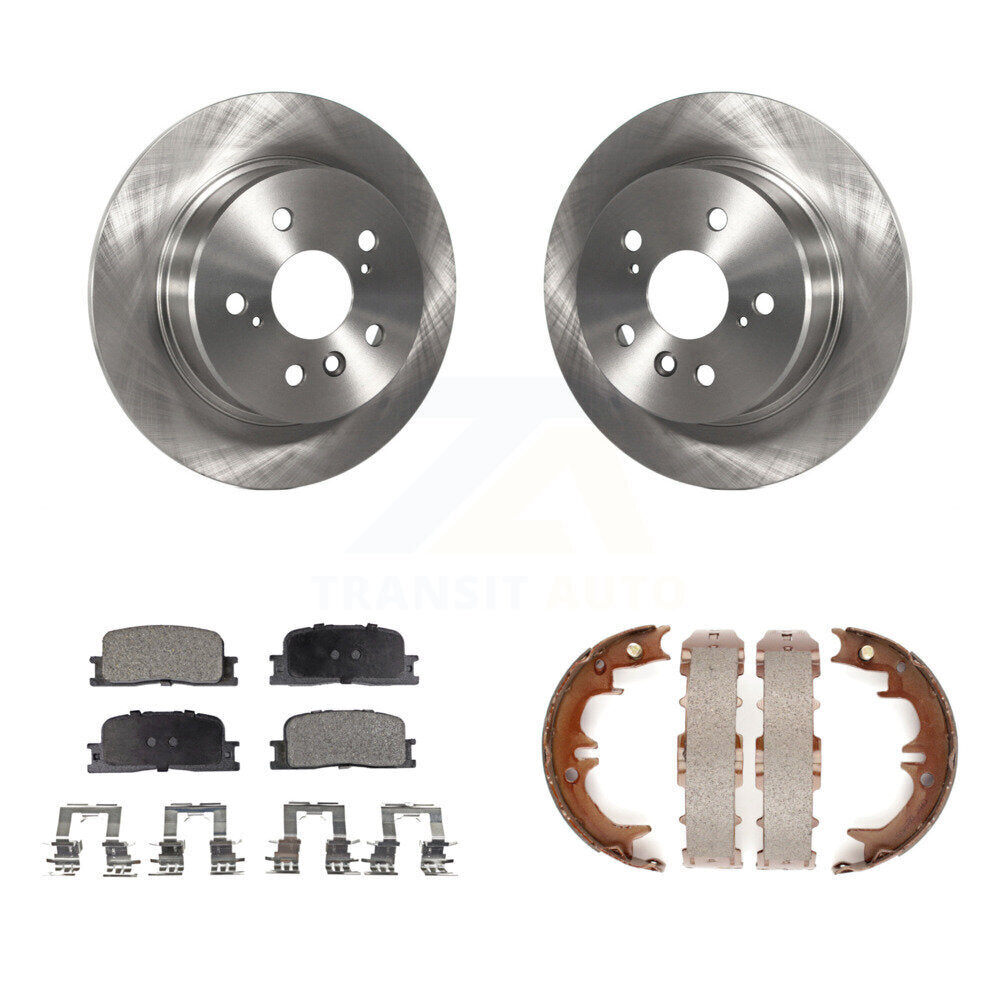 [Arrière] Disque et plaquette de frein pour 2001-2003 Toyota Highlander AWD K8T-105718