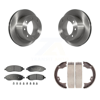 [Arrière] Disque et plaquette de frein pour 2005-2007 Ford F-350 Super Duty F-250 K8T-105726