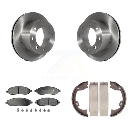 [Arrière] Disque et plaquette de frein pour 2005-2007 Ford F-350 Super Duty F-250 K8T-105726