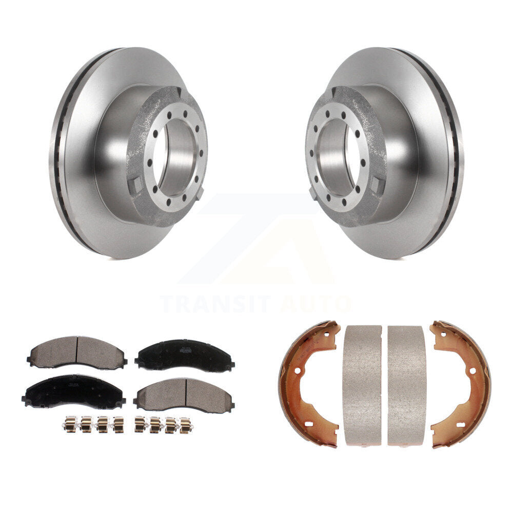 [Arrière] Disque et plaquette de frein pour Ford F-450 Super Duty F-550 F-600 K8T-105733