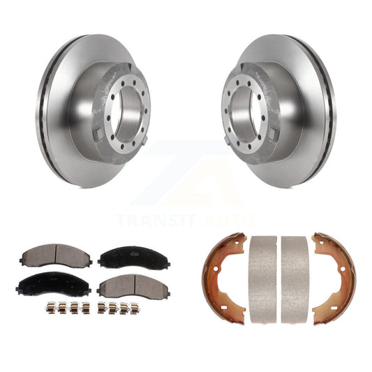 [Arrière] Disque et plaquette de frein pour Ford F-450 Super Duty F-550 F-600 K8T-105733