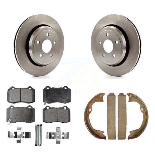 [Arrière] Disque et plaquette de frein pour Jeep Grand Cherokee Dodge Durango K8T-105751