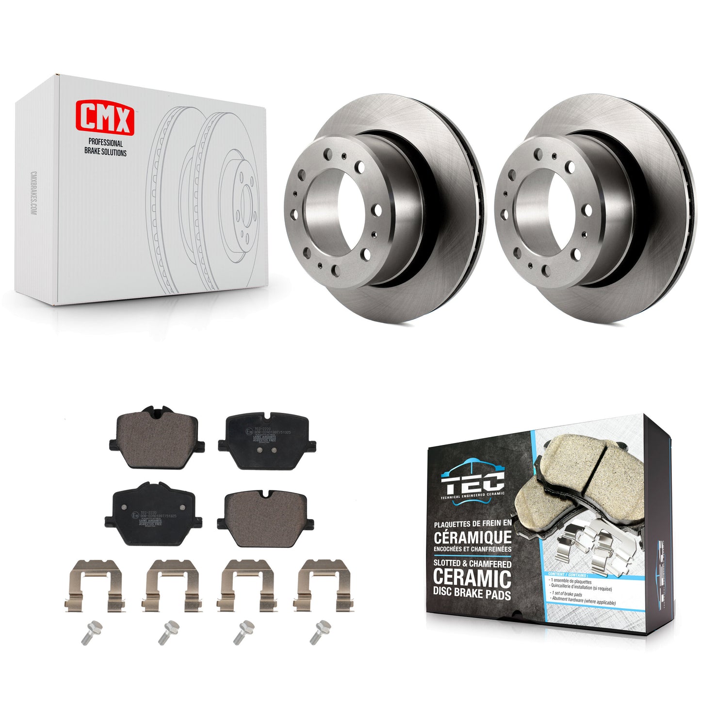 [Arrière] Disque et plaquette de frein pour 2023-2024 Ram 3500 With Single Wheels K8T-105764