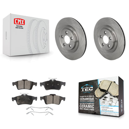 [Arrière] Disque et plaquette de frein pour Jaguar XJ Base with 3.0L With Manual Parking K8T-105767