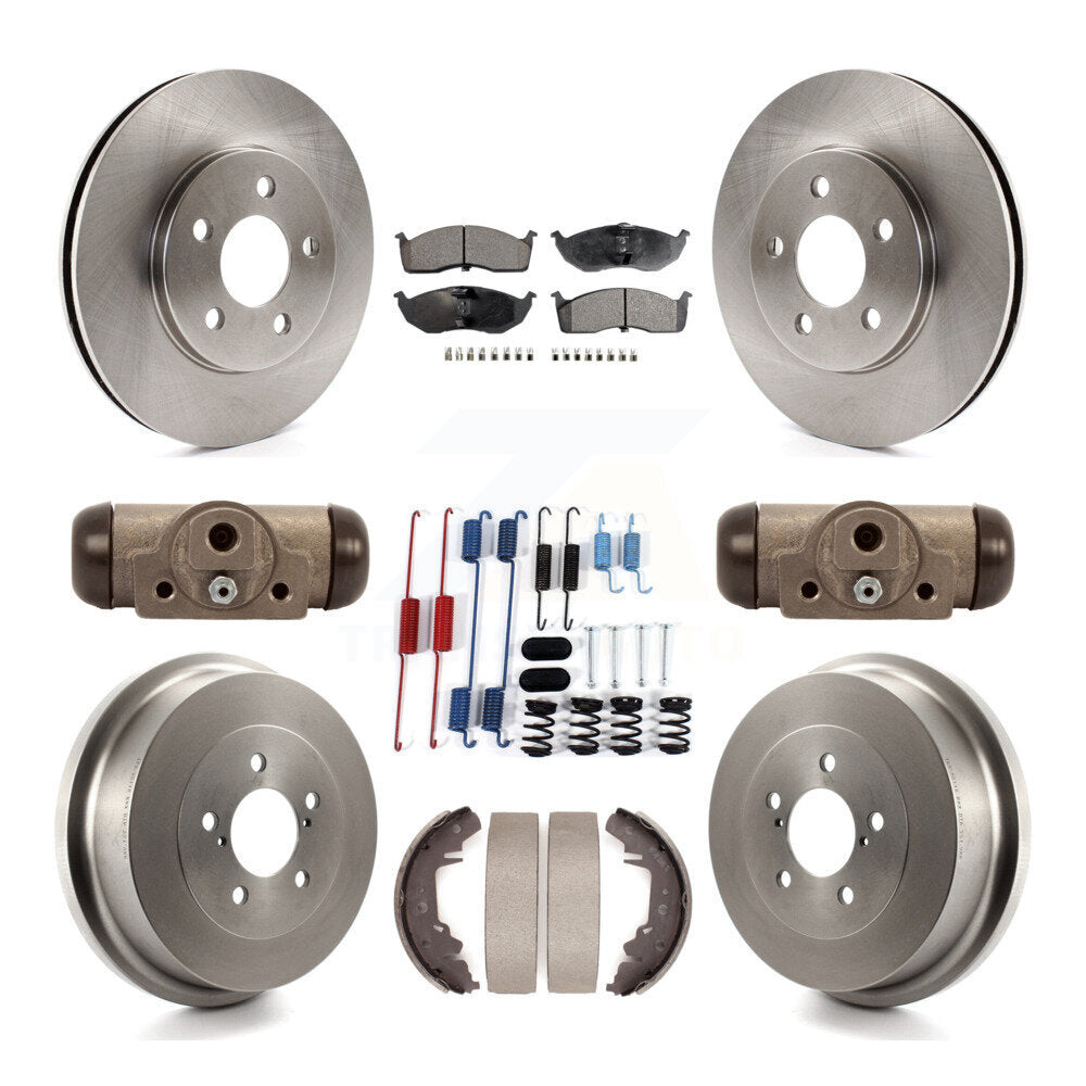 [Avant et Arrière] Disque et plaquette de frein pour Chrysler Grand Voyager K8T-105778