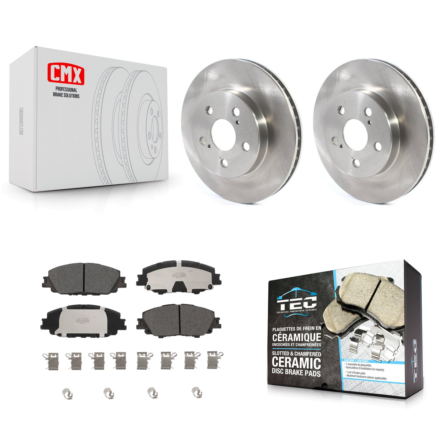[Avant] Disque et plaquette de frein pour 2023 Toyota Corolla With 283mm Diameter K8T-105782