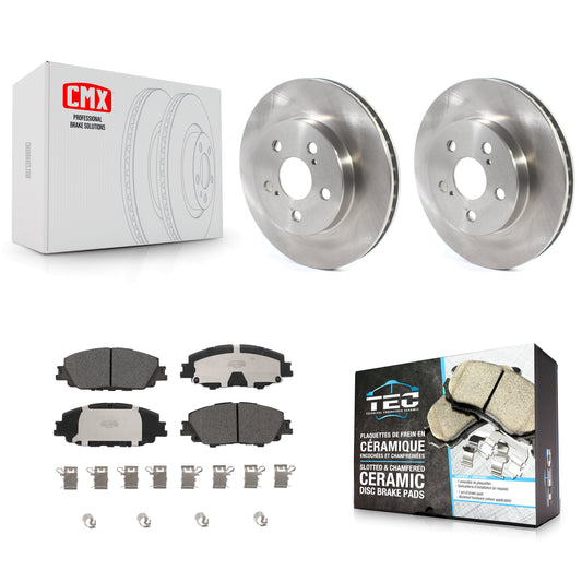 [Avant] Disque et plaquette de frein pour 2023 Toyota Corolla With 283mm Diameter K8T-105782