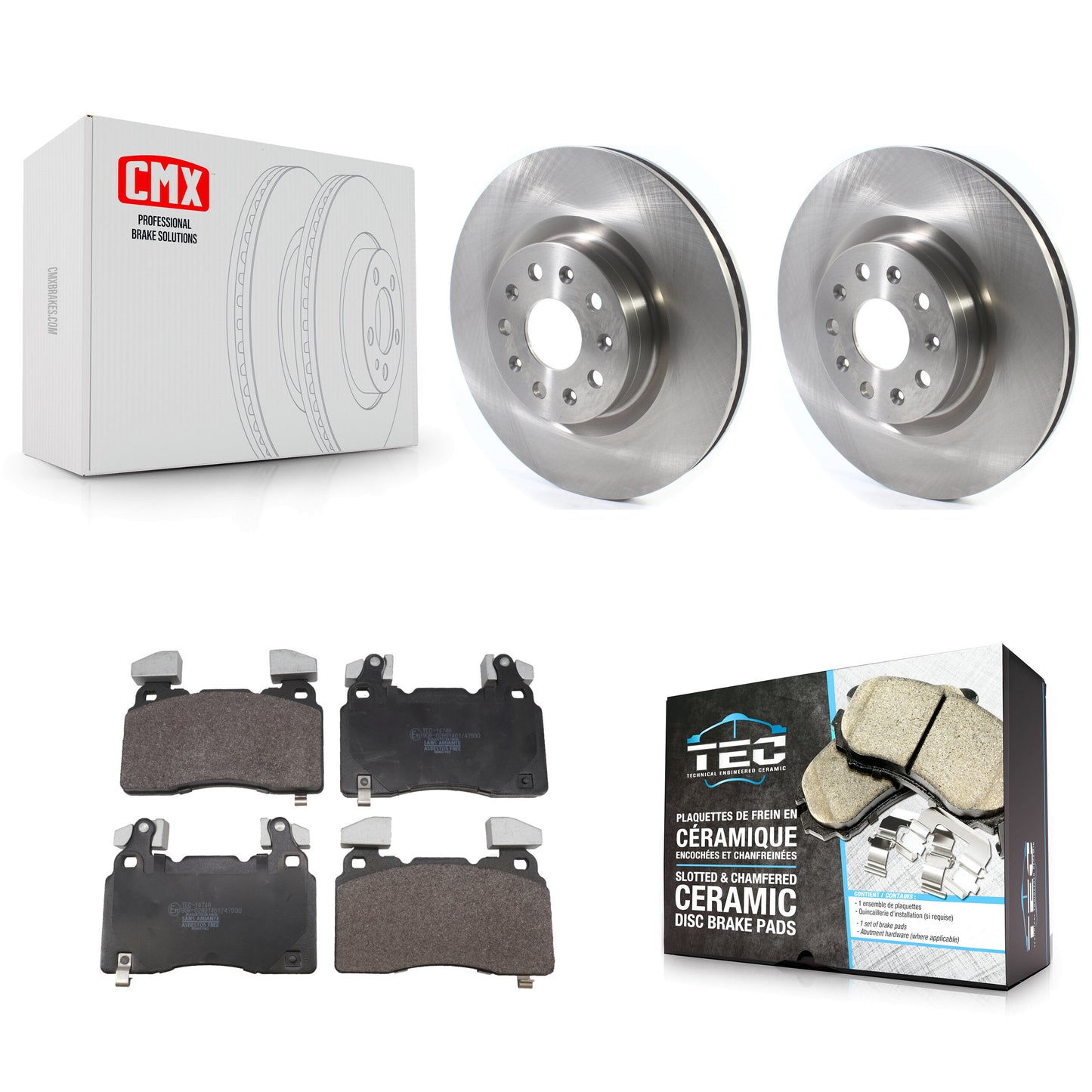 [Avant] Disque et plaquette de frein pour Cadillac Chevrolet Camaro CTS CT6 K8T-105794