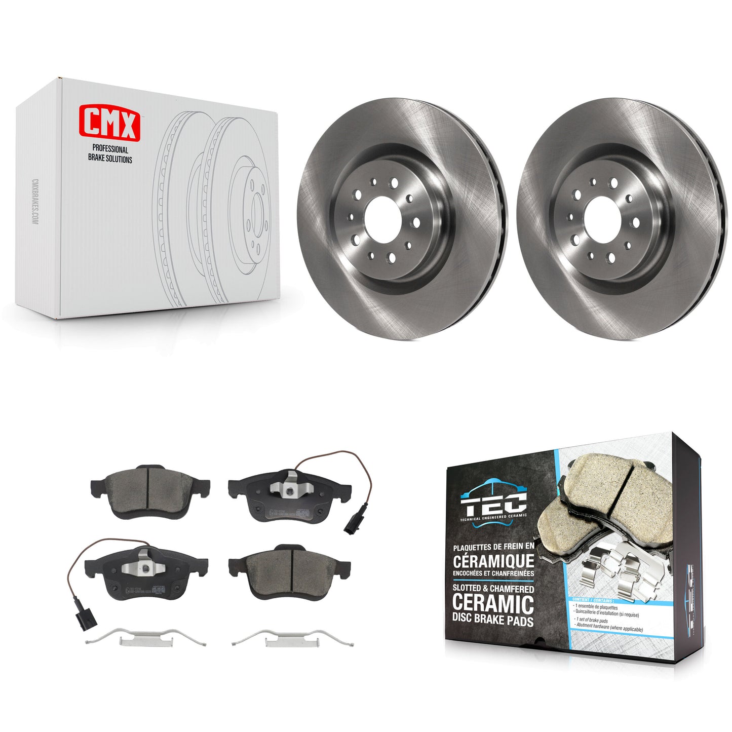 [Avant] Disque et plaquette de frein pour 2015-2021 Ram ProMaster City K8T-105810