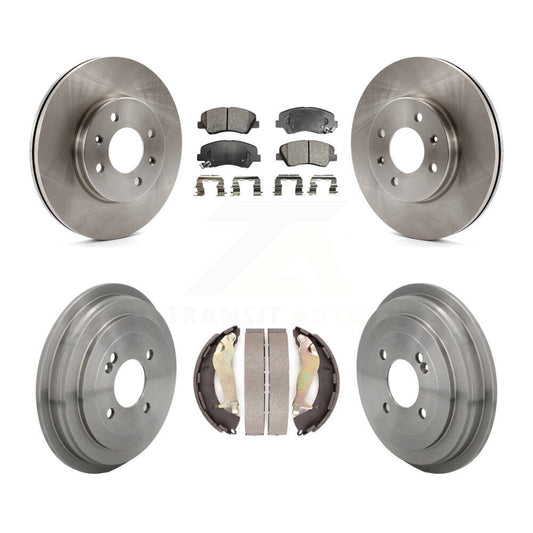 [Avant et Arrière] Disque et plaquette de frein pour Kia Rio K8T-105815