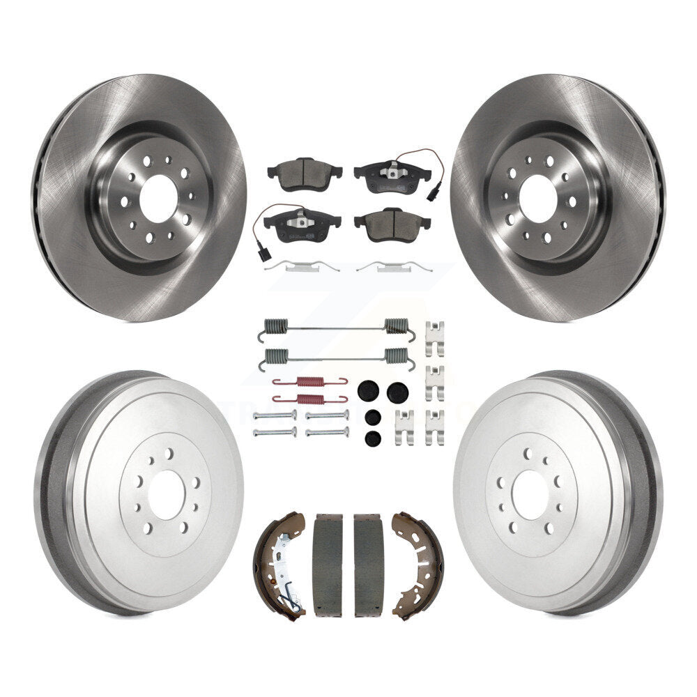 [Avant et Arrière] Disque et plaquette de frein pour 2015-2021 Ram ProMaster City K8T-105821