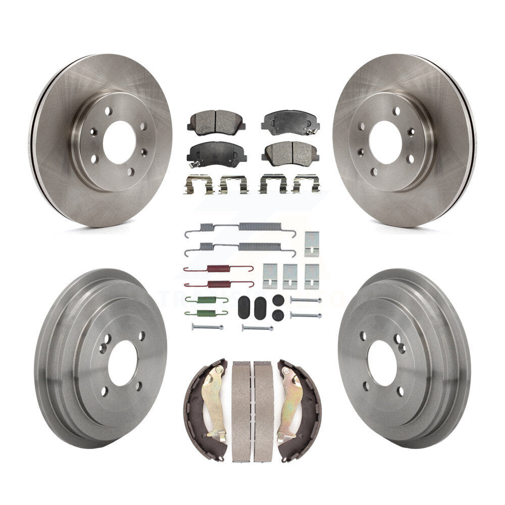 [Avant et Arrière] Disque et plaquette de frein pour Kia Rio K8T-105824