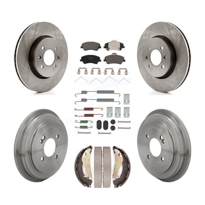 [Avant et Arrière] Disque et plaquette de frein pour Kia Rio Hyundai Accent K8T-105825